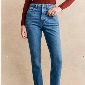 Sezane Brut Sexy Jeans Size 26 Organic Cotton